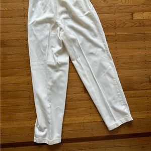 David Michael Pleated Trouser ivory